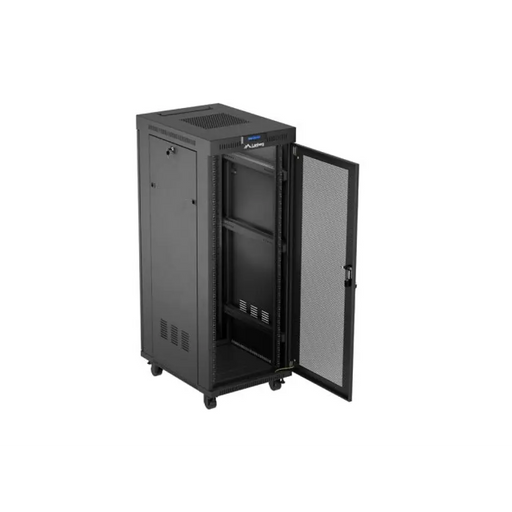 Lanberg стелаж шкаф 19’’ свободно стоящ 32U/600X800 (ПЛОСЪК