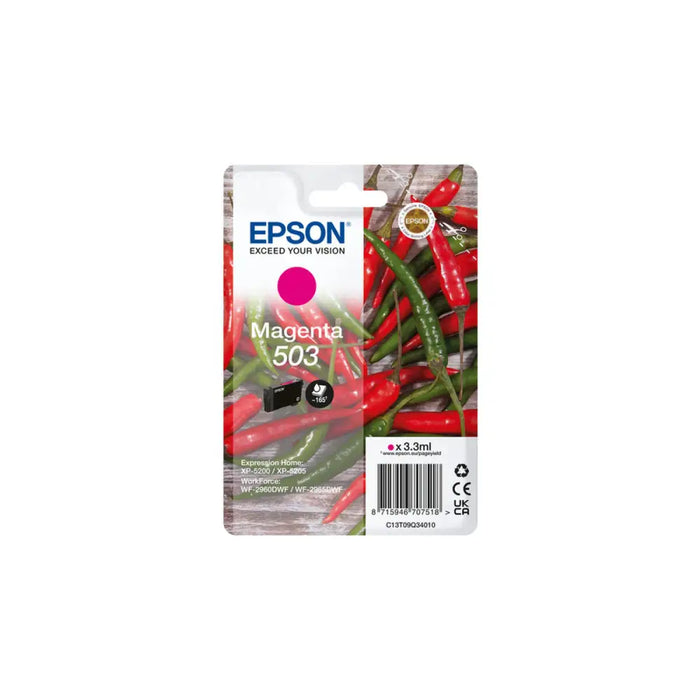 Оригиална касета за мастило Epson 503 Пурпурен цвят