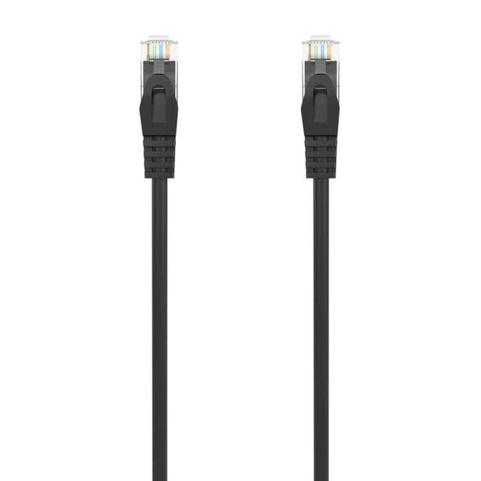 UTP категория 6 твърд мрежови кабел Aisens A145-0590 Черен 3 m