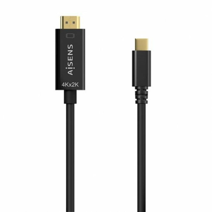 Кабел HDMI Aisens A109-0623 Черен 80 cm