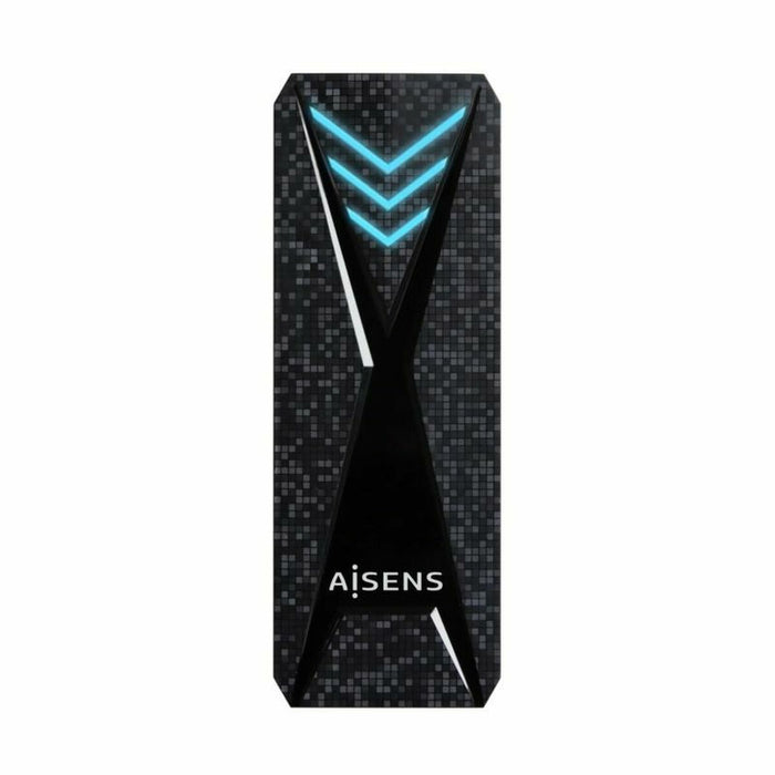 Корпус за твръд диск Aisens ASM2-RGB013B Черен