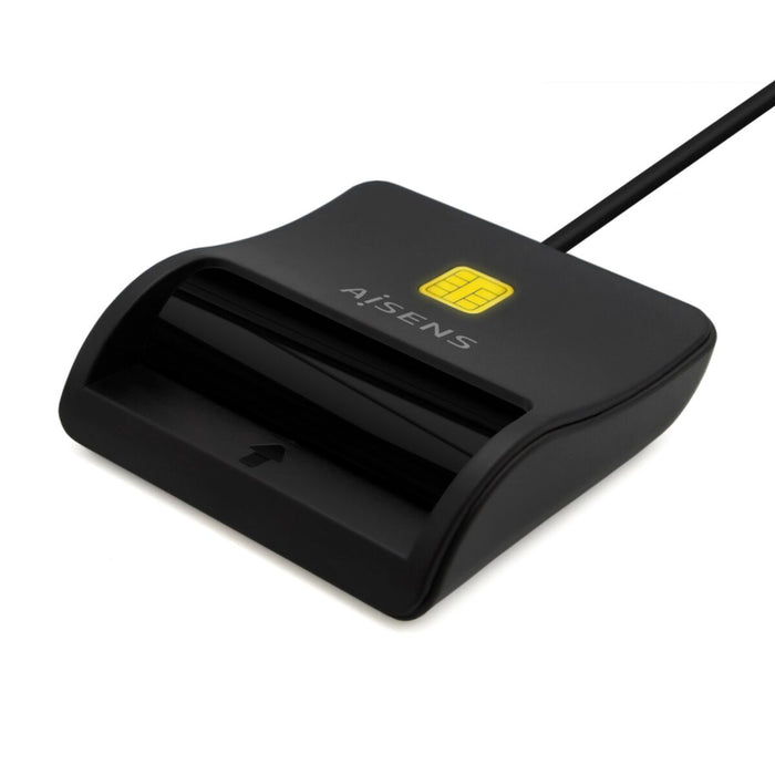 Четец за карти DNI/SIP Aisens ASCR-SN03C-BK