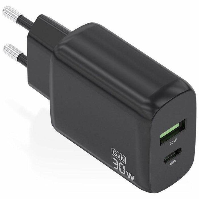 Зарядно за стена Aisens A110-0924 Черен 30 W
