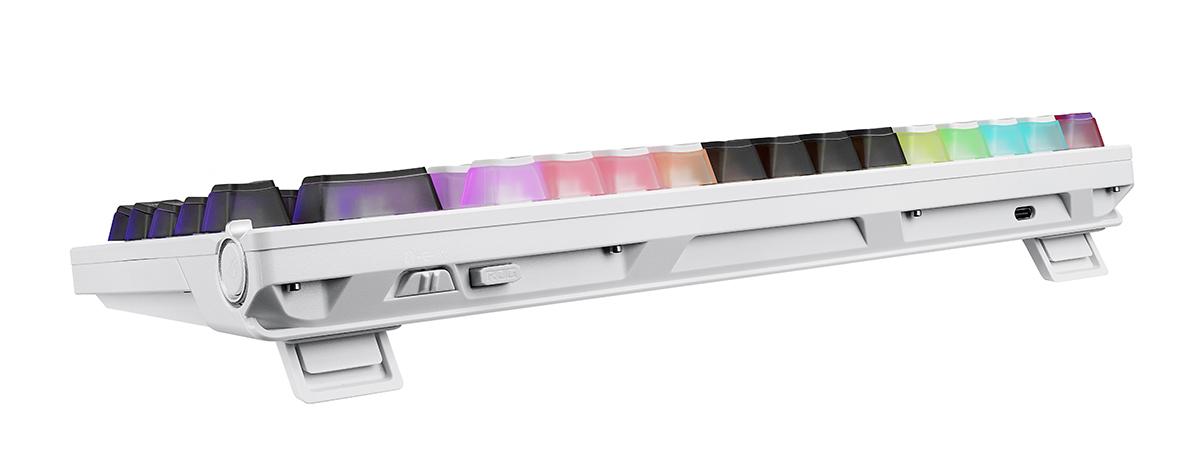 Геймърска безжична Клавиатура ASUS ROG Azoth X - White