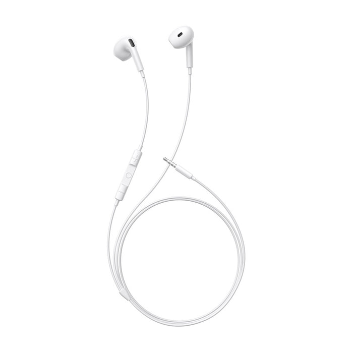 Baseus Encok HZ19 White кабелни слушалки за поставяне в ушите