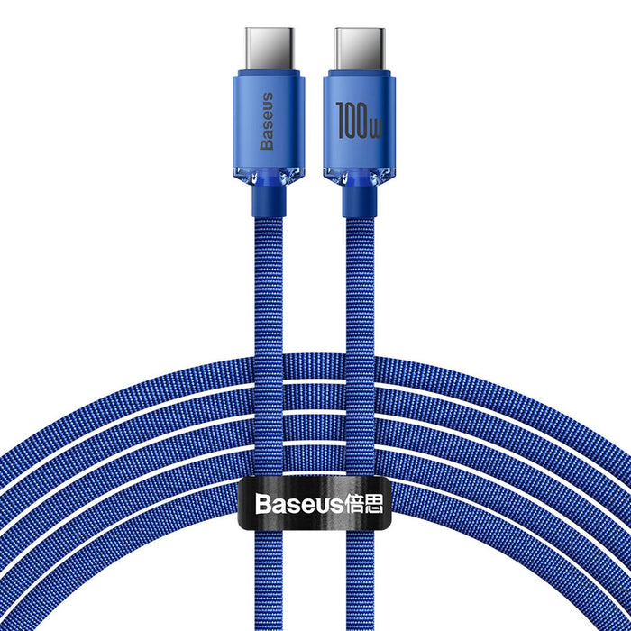 Baseus CAJY000703 USB-C - USB-C PD кабел 100W 480Mb/s 2m - син