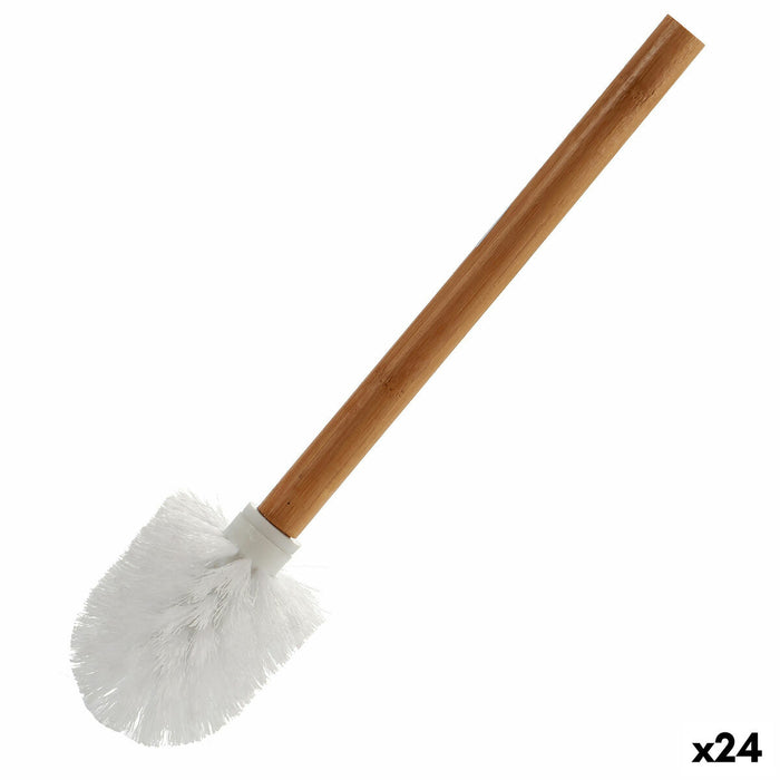 Четка за Баня Berilo 22098 22098 Бял Кафяв Бамбук 8 x 35,5 x 8 cm (24 броя)
