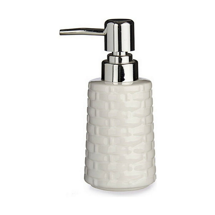 Дозатор за Сапун Berilo J912-A-BLANCO J912-A-BLANCO Бял Сребрист Керамика 150 ml (6 броя)