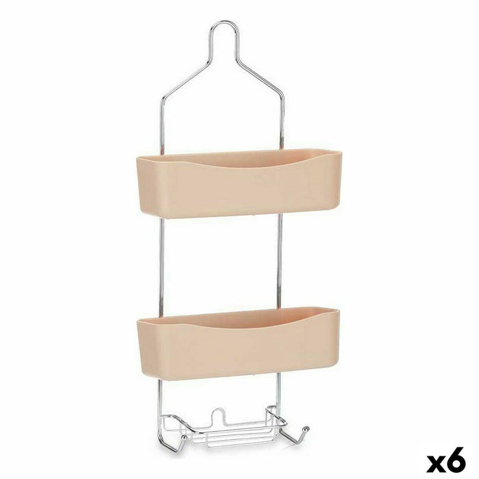 Стелажи за Баня Berilo W7072 - 384 W7072 - 384 Бежов Метал Пластмаса 28 x 60 x 14 cm (6 броя)