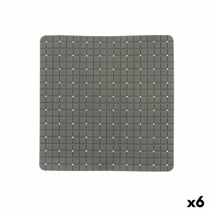 Нехлъзгаща се постелка за душ Berilo BM509S -315 BM509S -315 Сив PVC 6 x 50 x 6 cm 50,3 x 50,3 x 0,7 cm Картини (6 броя)