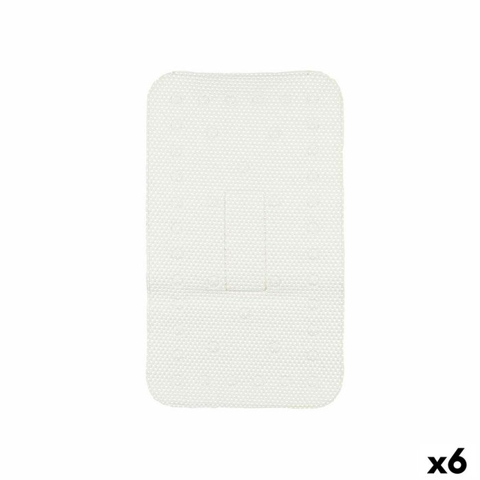 Нехлъзгаща се постелка за душ Berilo BM814-4070 - 317 BM814-4070 - 317 Бял PVC 69,3 x 40 x 1 cm (6 броя)