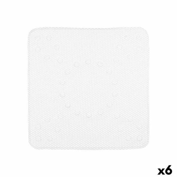 Нехлъзгаща се постелка за душ Berilo BM814-5353 - 320 BM814-5353 - 320 Бял PVC 53 x 52,5 x 1 cm (6 броя)
