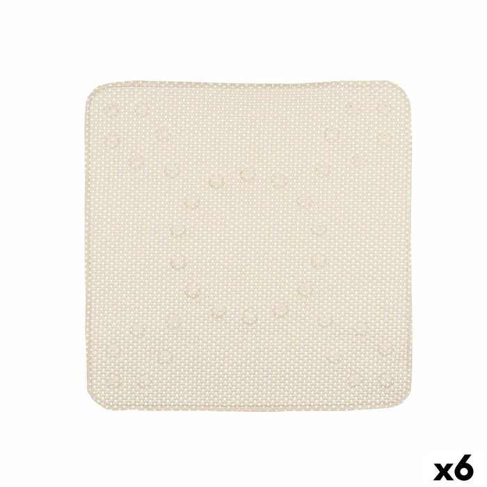 Нехлъзгаща се постелка за душ Berilo BM814-5353 - 322 BM814-5353 - 322 Бежов PVC 53 x 52,5 x 1 cm (6 броя)