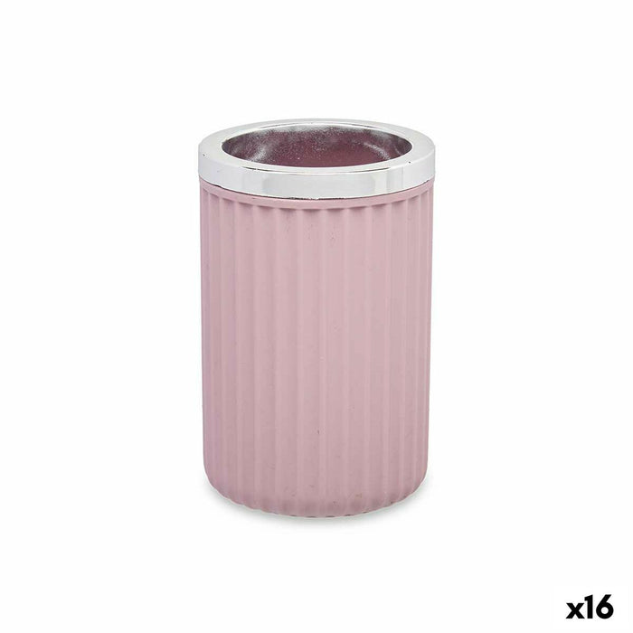Чаша Berilo 3436-4 3436-4 Розов Пластмаса 7,5 x 11,5 x 7,5 cm (16 броя)