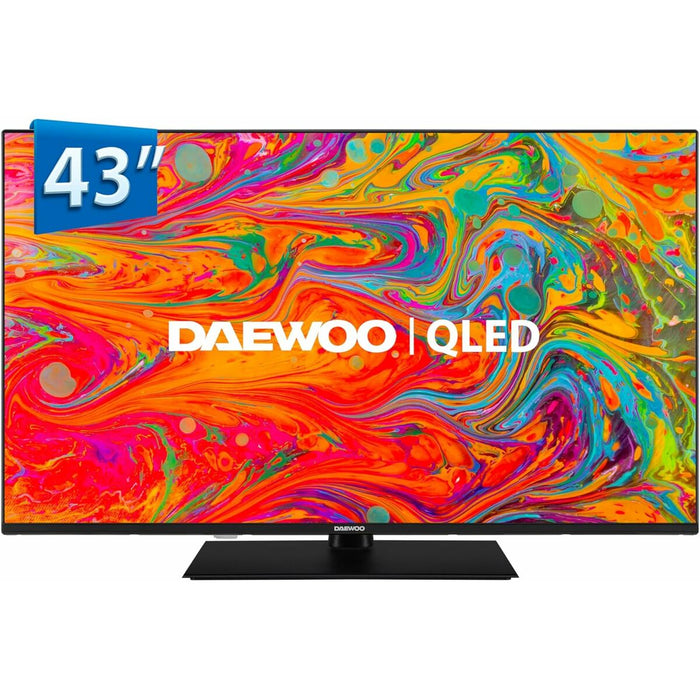 Смарт телевизор Daewoo 43DM65QV 43" 4K Ultra HD LED QLED