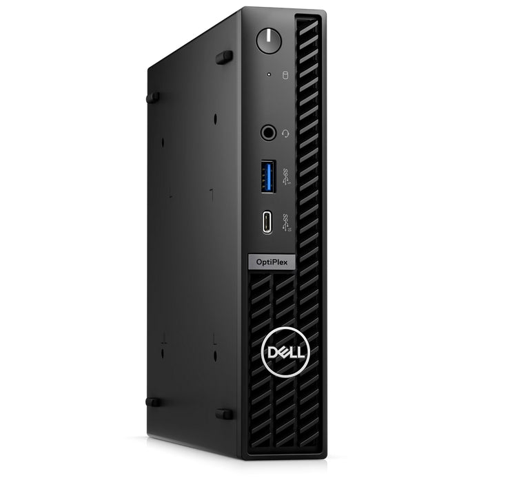 Dell OptiPlex 7020 MFF, Intel Core i5 14500T vPro (24MB кеш, 14 ядра, 20 до 4.8 GHz), 1 X 16GB DDR5, 5600, 512GB M.2 2230 SSD PCIe, Integrated Graphics, Wi-Fi 6E, българска клавиатура и мишка, Ubuntu, 3Y PS