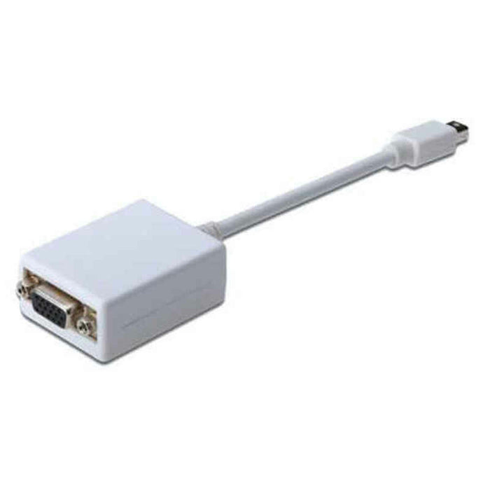 Адаптер за мини DisplayPort към VGA Digitus AK-340407-001-W Бял