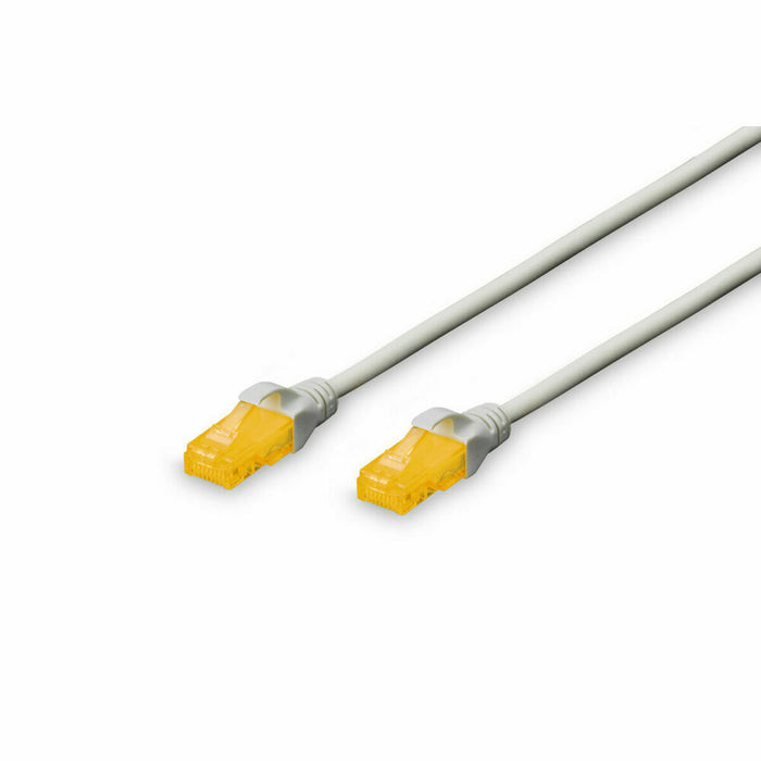 UTP категория 6 твърд мрежови кабел Digitus 3 m Сив
