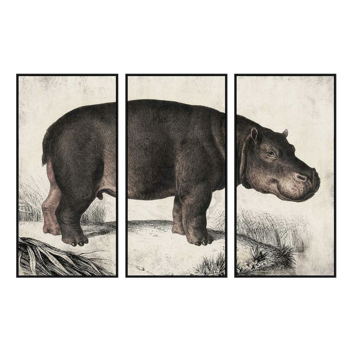 Пластно DKD Home Decor 3 Части Модерен (180 x 4 x 120 cm)