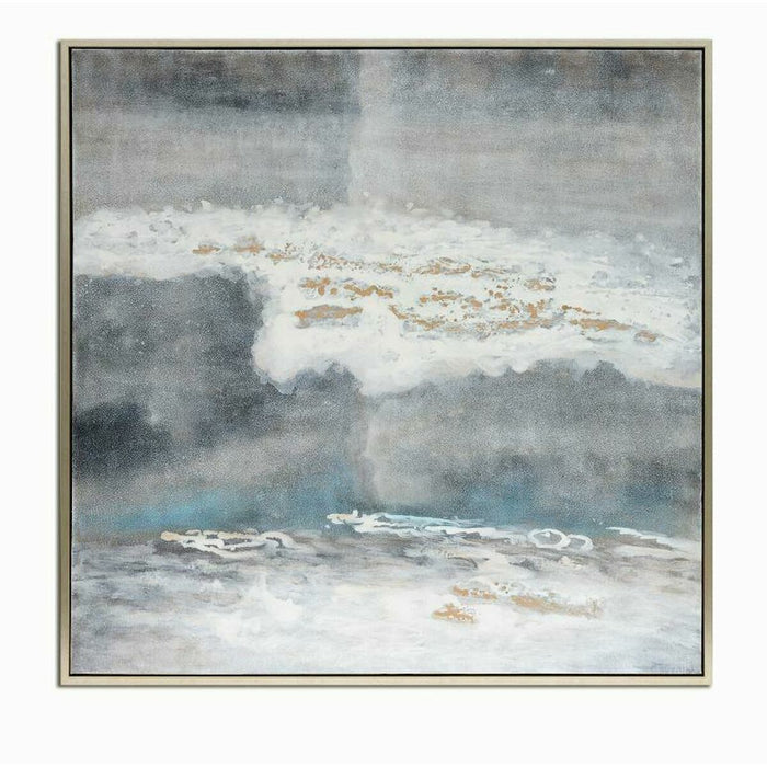 Пластно DKD Home Decor Абстрактен Модерен (131 x 3,8 x 131 cm)