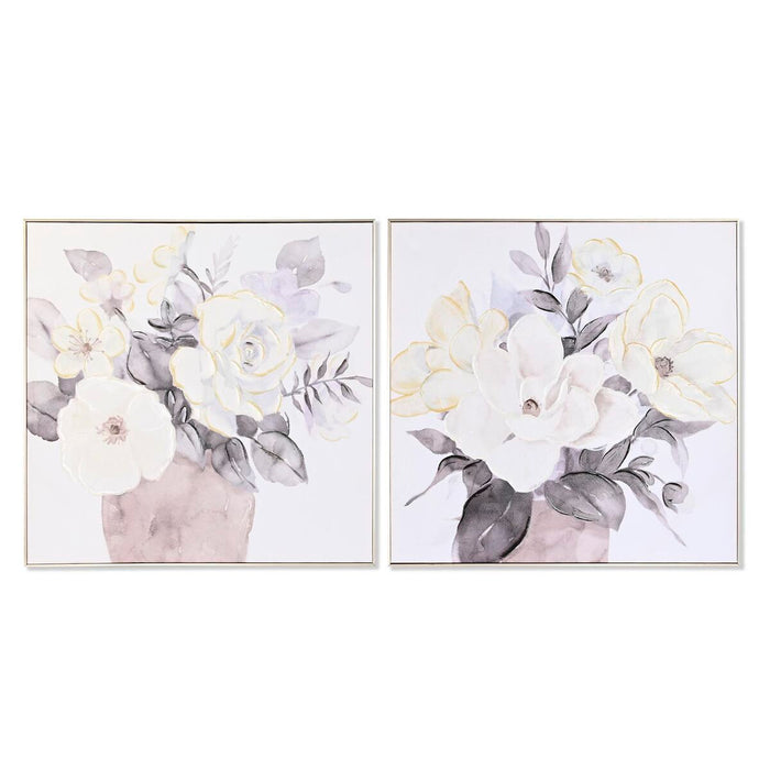 Пластно DKD Home Decor полистирен Пластно 80 x 3,5 x 80 cm