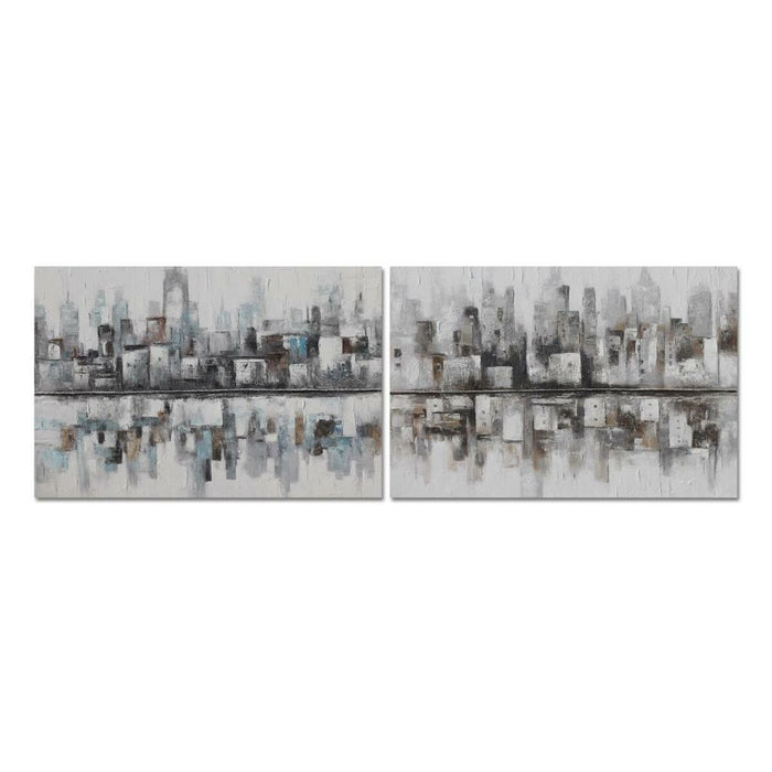 Пластно DKD Home Decor Пластно Дървен MDF 120 x 2,8 x 80 cm
