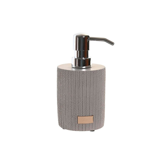 Дозатор за Сапун DKD Home Decor Сив Цимент полипропилен