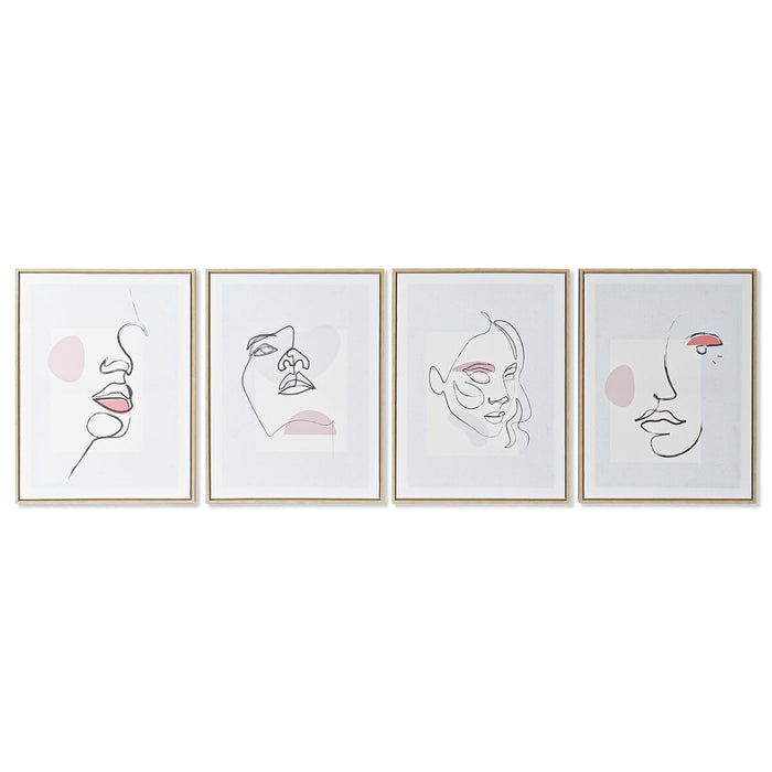 Пластно DKD Home Decor полистирен Пластно 45 x 2,5 x 60 cm