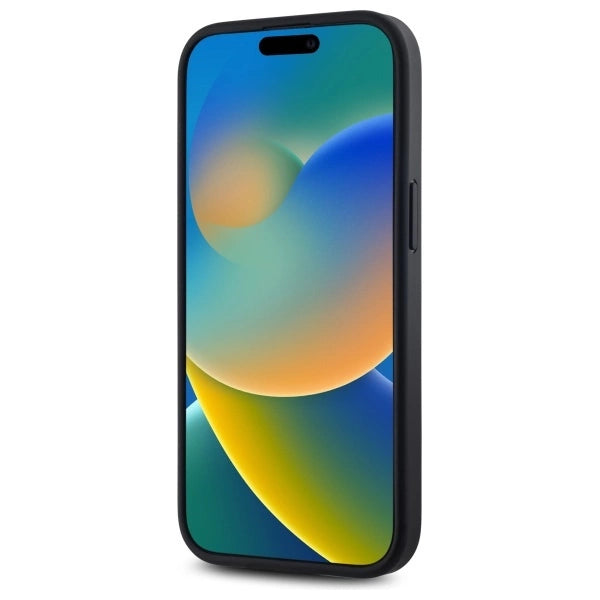 DKNY Plain Logo MagSafe Калъф за iPhone 15 Plus - черен