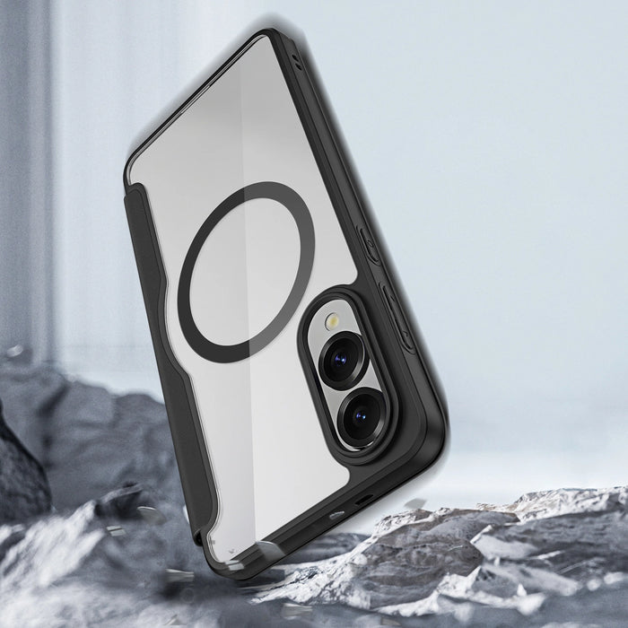 Калъф Dux Ducis Skin X Pro с MagSafe за Samsung Galaxy S25 Edge - черен