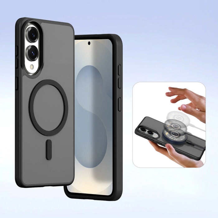 Dux Ducis Lava калъф с MagSafe за Samsung Galaxy S25 Edge - черен