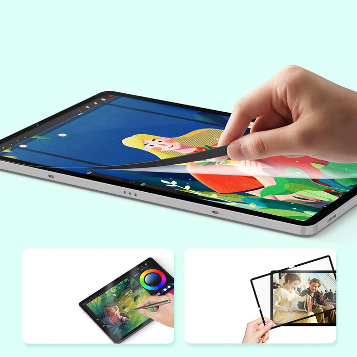 Dux Ducis Naad Paperlike Matte Screen Protector за Samsung Galaxy Tab S10 FE Plus - с черна рамка