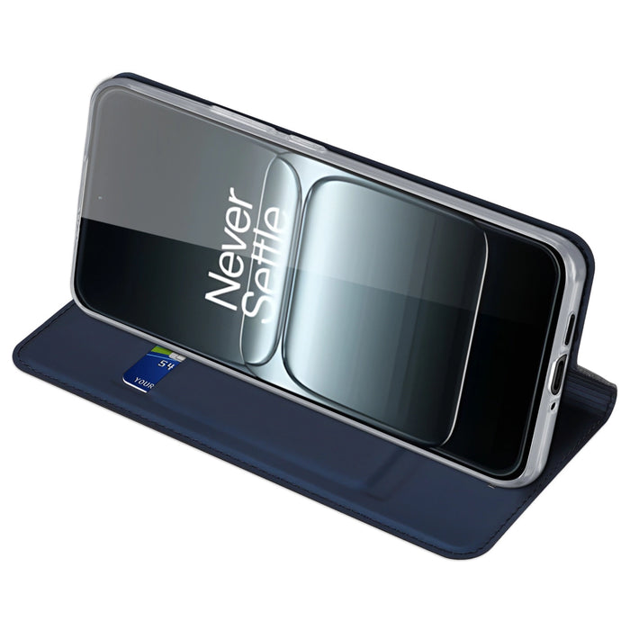 Dux Ducis Skin Pro Flip Case за OnePlus 13T - син
