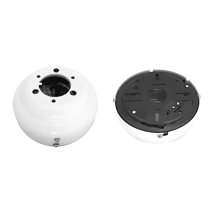 Розетка EDM 33985 Замяна Ø 131 x 55 mm Алуминий Бял