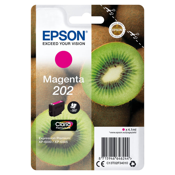 Оригиална касета за мастило Epson EP64624 (4,1 ml) Пурпурен цвят