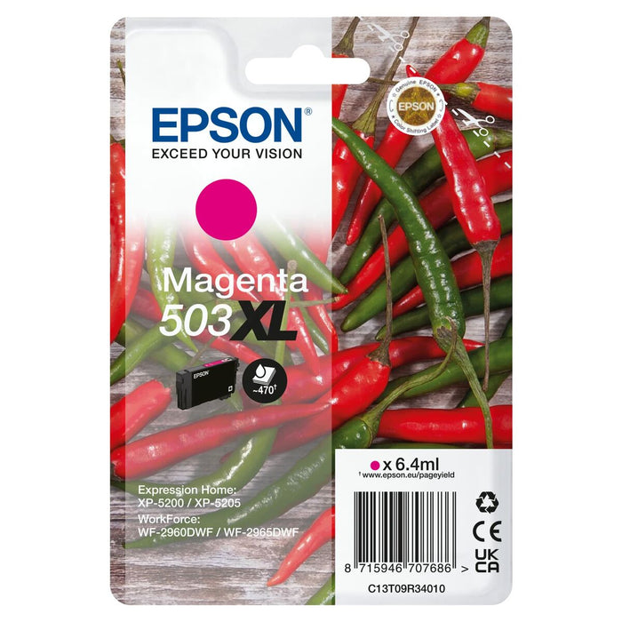 Оригиална касета за мастило Epson C13T09R34020 Черен Пурпурен цвят