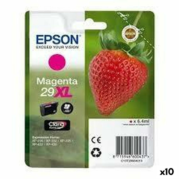 Оригиална касета за мастило Epson 29 XL Пурпурен цвят (10 броя)
