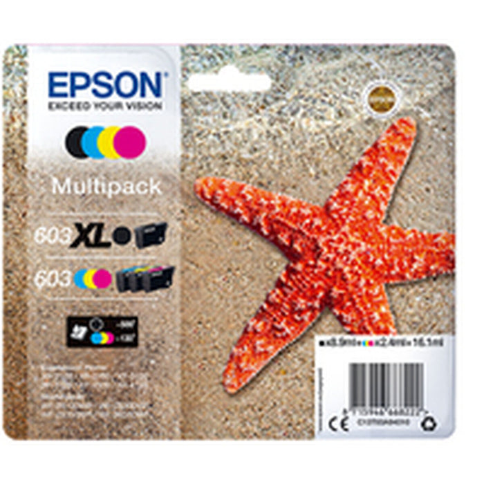 Оригиална касета за мастило Epson Черен/Циан/Магента/Жълт (8 броя)
