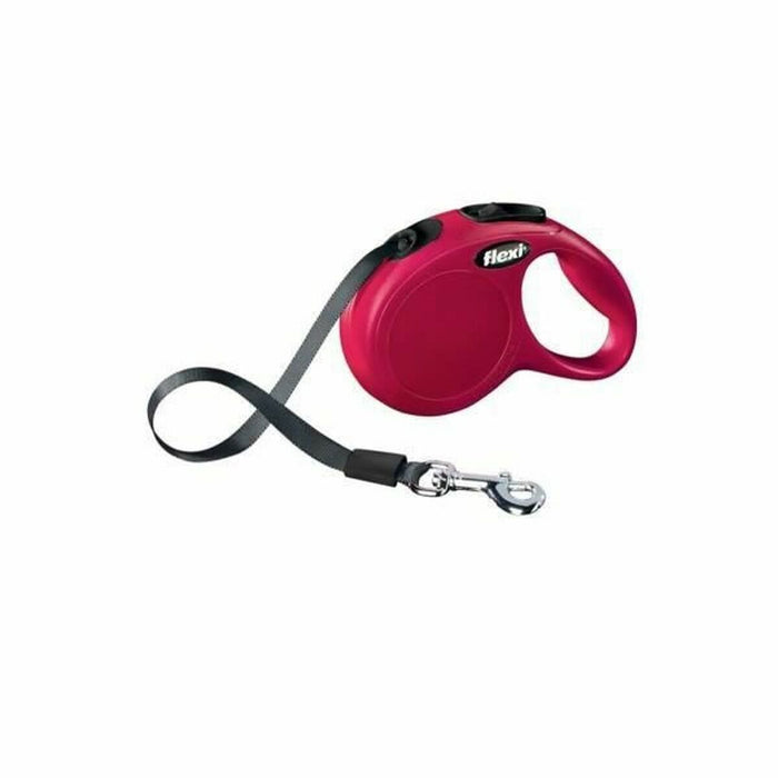 Кучешка Каишка Flexi New Classic 5m Червен Размер S