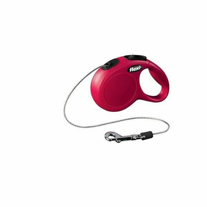 Кучешка Каишка Flexi New Classic 8 m Червен Размер S