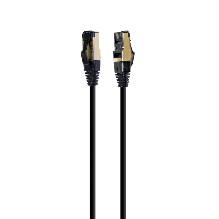 FTP категория 6 твърд мрежови кабел GEMBIRD PP8-LSZHCU-BK-0.5M Черен 50 cm