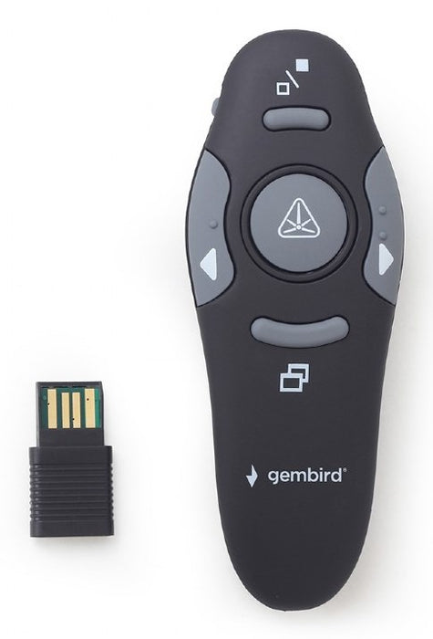 Gembird WP-L-11 remote control IR Wireless Projection screen Press buttons