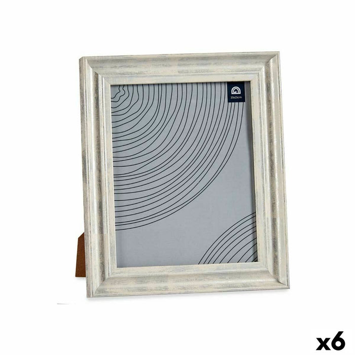Рамка за снимки Gift Decor 636588K 636588K Кафяв Сребрист Дървен Cтъкло Кристал полистирен Пластмаса (6 броя)