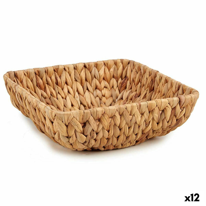 Украса за център на маса Gift Decor SF18039 SF18039 Кафяв Метал Воден хиацинт 26 x 8 x 26 cm 25,8 x 8 x 25,8 cm (12 броя)
