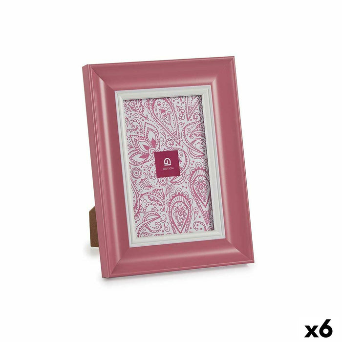 Рамка за снимки Gift Decor 636395 636395 Розов Кристал Пластмаса (6 броя)