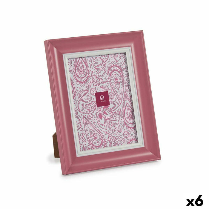 Рамка за снимки Gift Decor 636395 636395 Розов Кристал Пластмаса (6 броя)