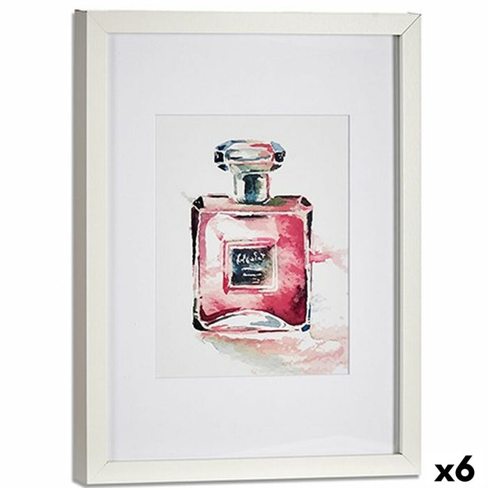 Картина Gift Decor 94934 94934 Жълт Син Бял Червен Cтъкло ПДЧ парфюм 33 x 3 x 43 cm (6 броя)