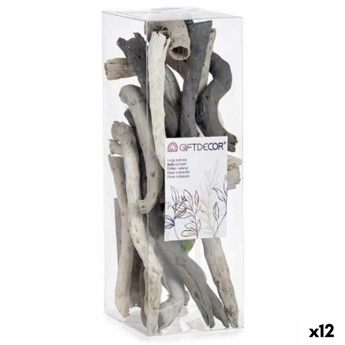 Декоративен Дънер Gift Decor 76716 76716 Сив 9 x 27 x 9 cm (12 броя)