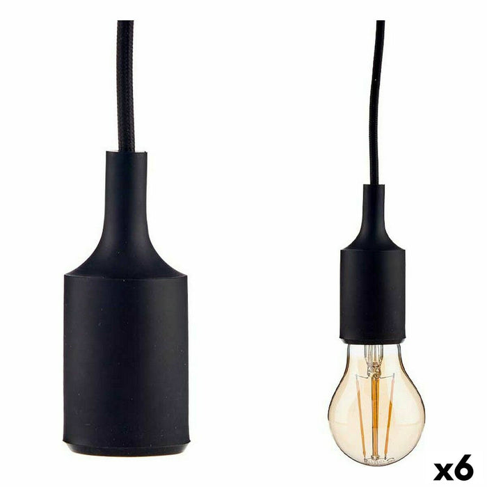 Полилей Gift Decor WS-A001-1 WS-A001-1 Черен 60 W 220-250 V (6 броя)