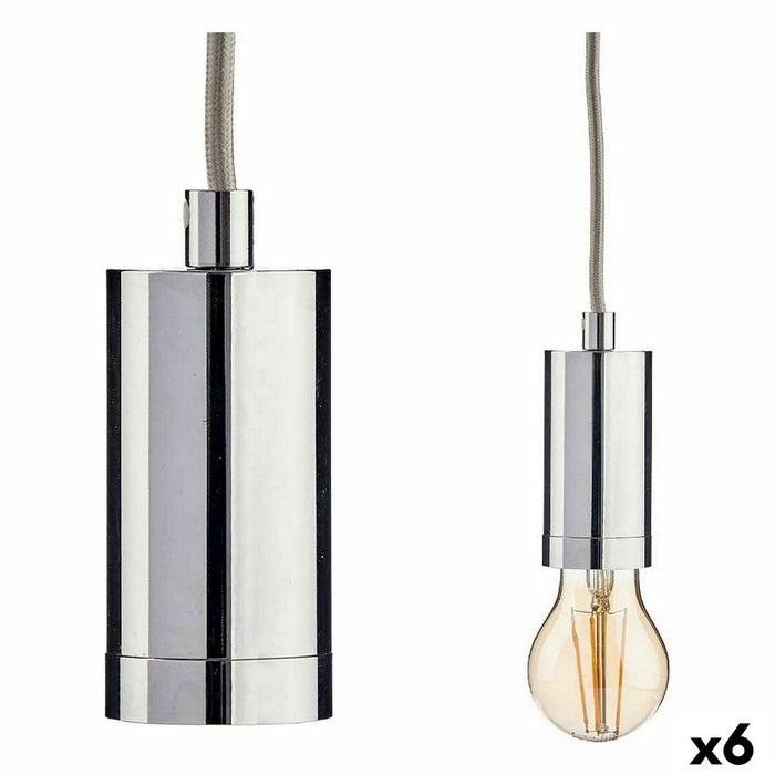 Полилей Gift Decor WS-A004 WS-A004 Сребрист 60 W 220-250 V (6 броя)